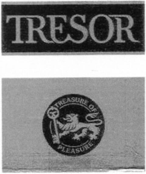 TRESOR TREASURE OF PLEASURE Logo (DPMA, 07/22/2005)