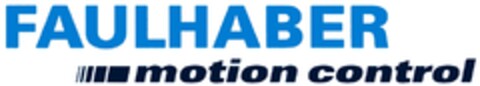 FAULHABER motion control Logo (DPMA, 11/22/2007)