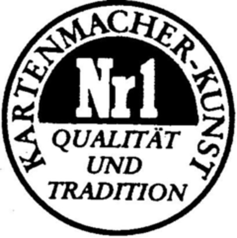 KARTENMACHER KUNST Logo (DPMA, 22.12.1994)