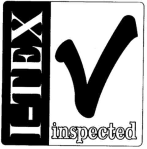 I-TEX inspected Logo (DPMA, 02.07.1997)