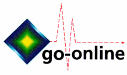 go-online Logo (DPMA, 21.04.1998)