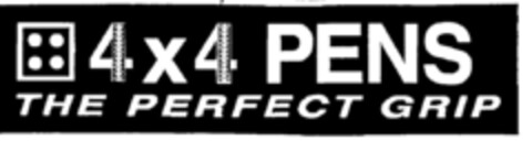 4x4 PENS THE PERFECT GRIP Logo (DPMA, 06/23/1998)