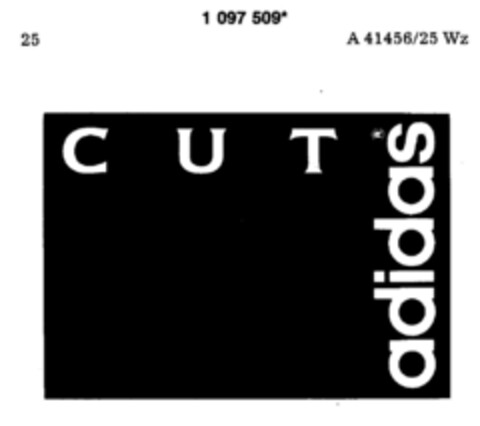 C U T adidas Logo (DPMA, 26.04.1986)