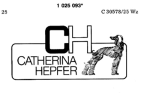 CATHERINA HEPFER Logo (DPMA, 28.09.1981)