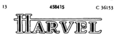 HARVEL Logo (DPMA, 04/18/1933)