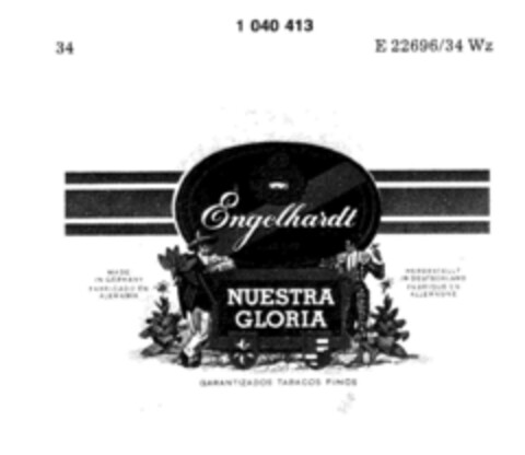 Engelhardt NUESTRA GLORIA Logo (DPMA, 25.01.1982)