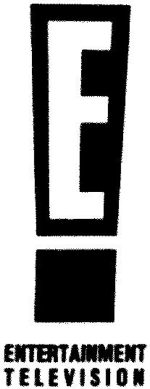 E ENTERTAINMENT TELEVISION Logo (DPMA, 01.10.1990)