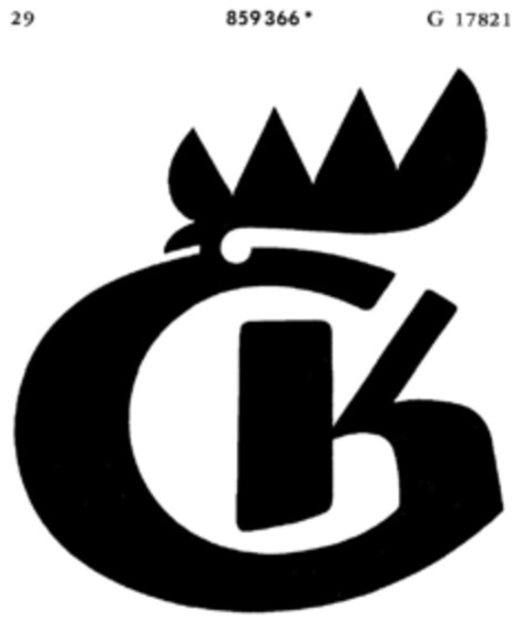 859366 Logo (DPMA, 07/08/1968)