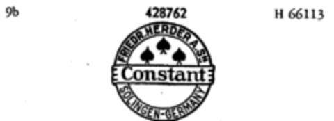 Constant Logo (DPMA, 14.11.1930)