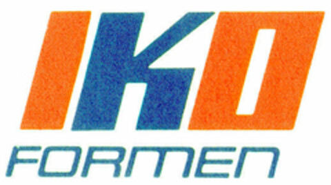 IKO FORMEN Logo (DPMA, 09/27/1991)