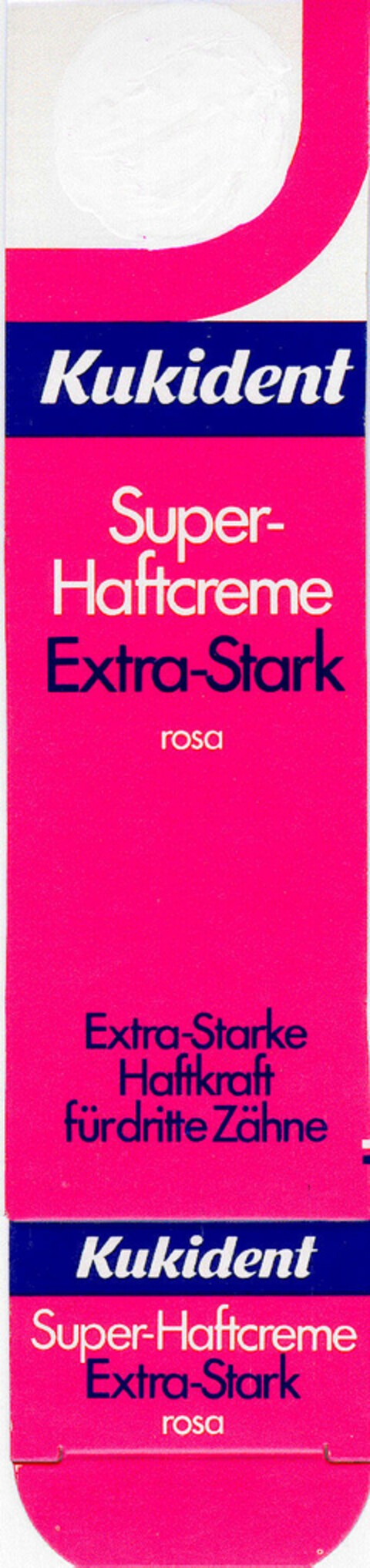 Kukident Super-Haftcreme Extra-Stark Logo (DPMA, 25.07.1984)