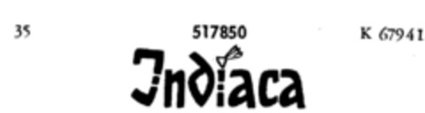 Indiaca Logo (DPMA, 04/26/1939)