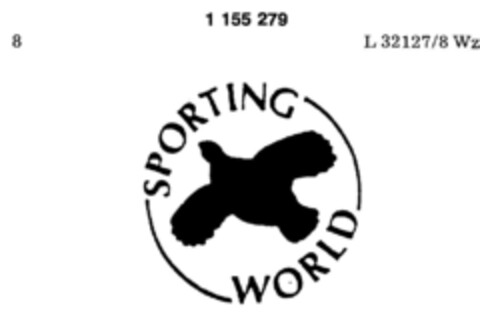 SPORTING WORLD Logo (DPMA, 03/22/1989)