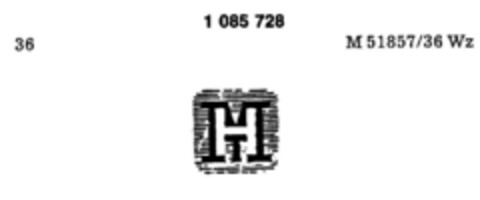 H Logo (DPMA, 20.08.1982)