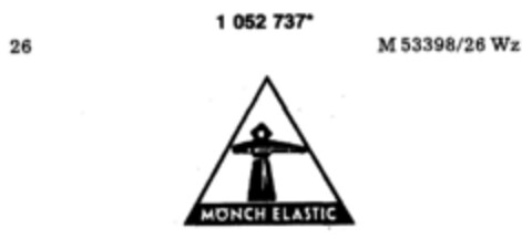 MÖNCH ELASTIC Logo (DPMA, 29.07.1983)