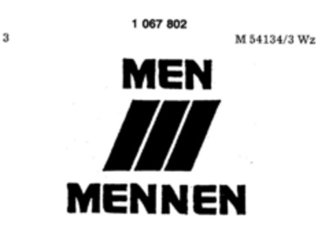MEN MENNEN Logo (DPMA, 10.01.1984)