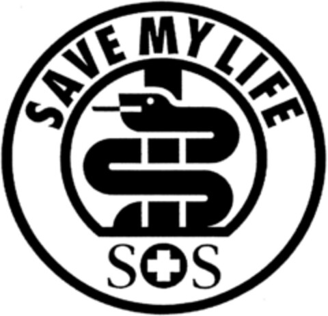 SAVE MY LIFE S+S Logo (DPMA, 03/13/1992)