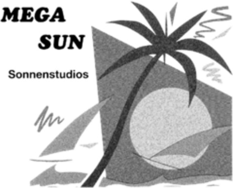 MEGA SUN Sonnenstudios Logo (DPMA, 06/01/1992)