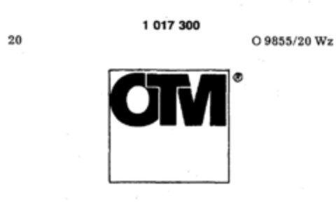 OTM Logo (DPMA, 11.10.1979)