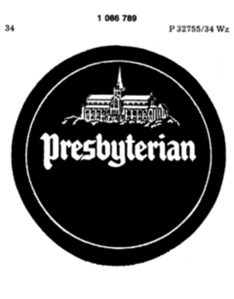 Presbyterian Logo (DPMA, 25.05.1985)