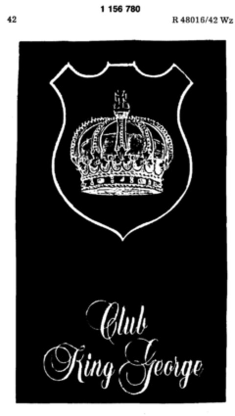 Club King George Logo (DPMA, 04/29/1989)