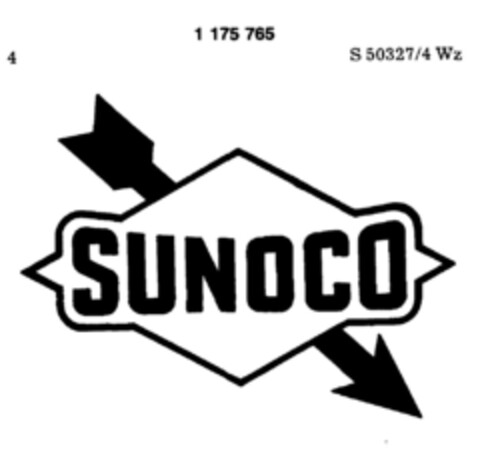 SUNOCO Logo (DPMA, 14.05.1990)