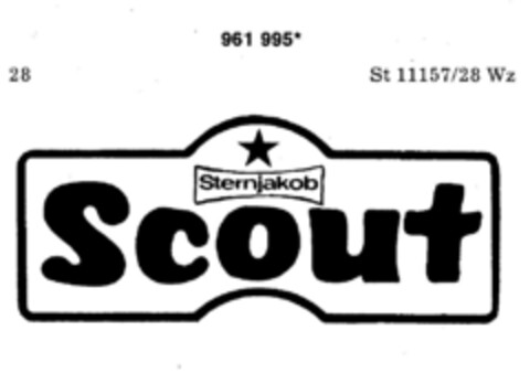 Sternjakob Scout Logo (DPMA, 21.12.1976)