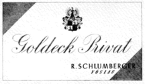 Goldeck Privat Logo (DPMA, 11/29/1983)