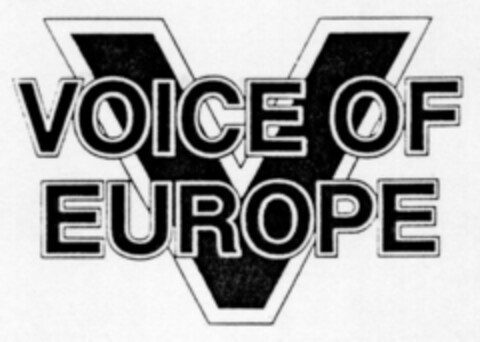 VOICE OF EUROPE Logo (DPMA, 02/23/1990)