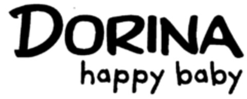 DORINA happy baby Logo (DPMA, 17.02.2000)