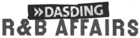 DASDING R&B AFFAIRS Logo (DPMA, 07/07/2011)