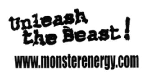 Unleash the Beast! www.monsterenergy.com Logo (DPMA, 07/28/2011)