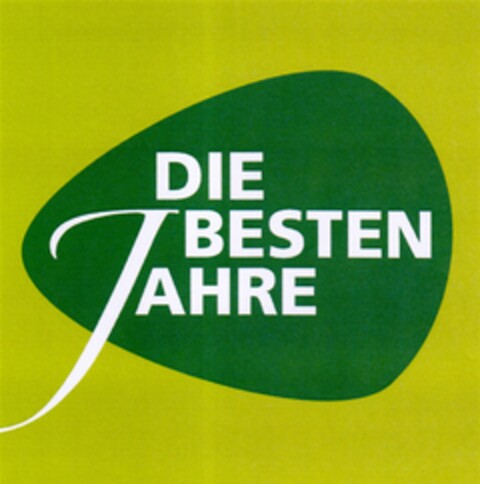 DIE BESTEN JAHRE Logo (DPMA, 12/07/2012)