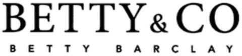 BETTY & CO BETTY BARCLAY Logo (DPMA, 03/06/2015)