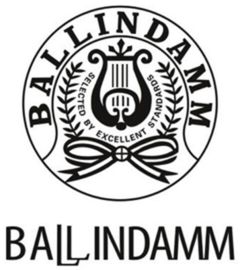 BALLINDAMM SELECTED BY EXCELLENT STANDARDS Logo (DPMA, 04.06.2018)