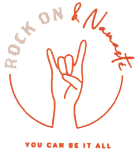 ROCK ON & Namasté YOU CAN BE IT ALL Logo (DPMA, 05.08.2020)