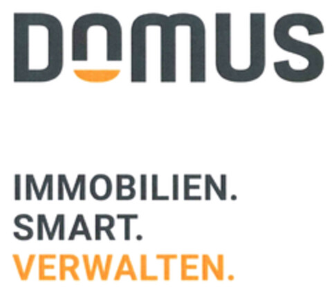 DOMUS IMMOBILIEN. SMART. VERWALTEN. Logo (DPMA, 08/18/2020)