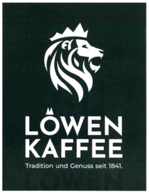 LÖWENKAFFEE Tradition und Genuss seit 1841. Logo (DPMA, 09.12.2022)