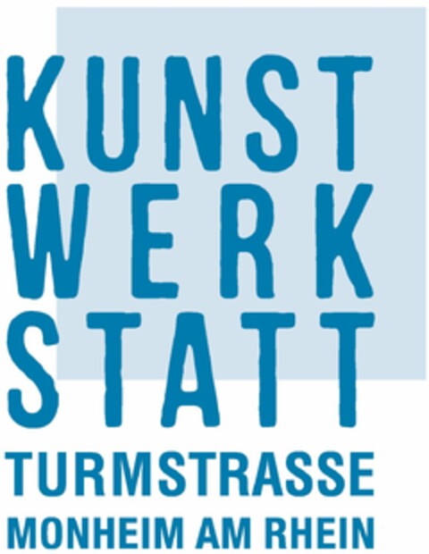 KUNSTWERKSTATT TURMSTRASSE MONHEIM AM RHEIN Logo (DPMA, 12/29/2022)