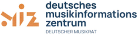 MiZ deutsches musikinformationszentrum DEUTSCHER MUSIKRAT Logo (DPMA, 03/09/2023)