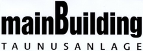 mainBuilding TAUNUSANLAGE Logo (DPMA, 10.02.2004)