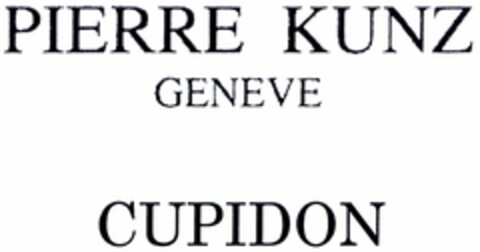 PIERRE KUNZ GENEVE CUPIDON Logo (DPMA, 05.10.2004)