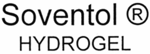 Soventol HYDROGEL Logo (DPMA, 17.11.2004)