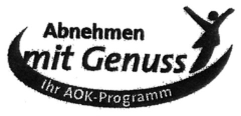 Abnehmen mit Genuss Logo (DPMA, 30.03.2006)