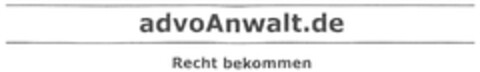 advoAnwalt.de Recht bekommen Logo (DPMA, 31.08.2007)