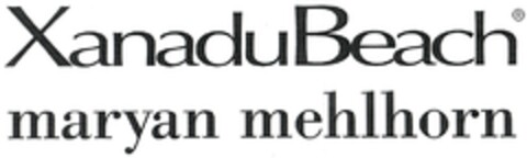 XanaduBeach maryan mehlhorn Logo (DPMA, 09/17/2007)