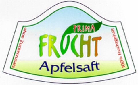 FRUCHT Apfelsaft Logo (DPMA, 04.04.1996)