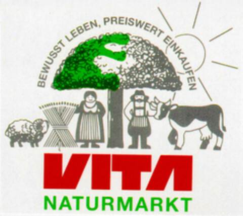 VITA NATURMARKT Logo (DPMA, 30.05.1996)