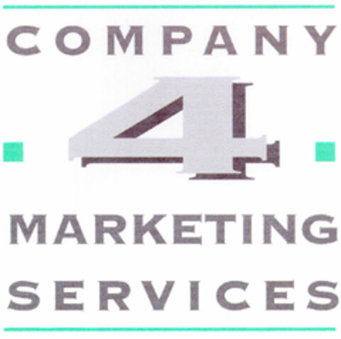 COMPANY 4 MARKETING SERVICES Logo (DPMA, 23.07.1996)