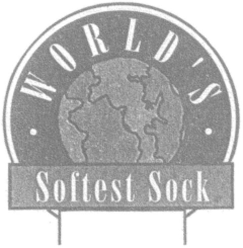 WORLD'S Softest Sock Logo (DPMA, 07/25/1996)